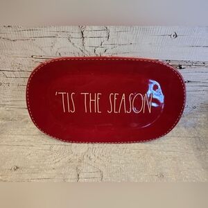 Rae Dunn "Tis the Season" Holiday/Christmas Platter